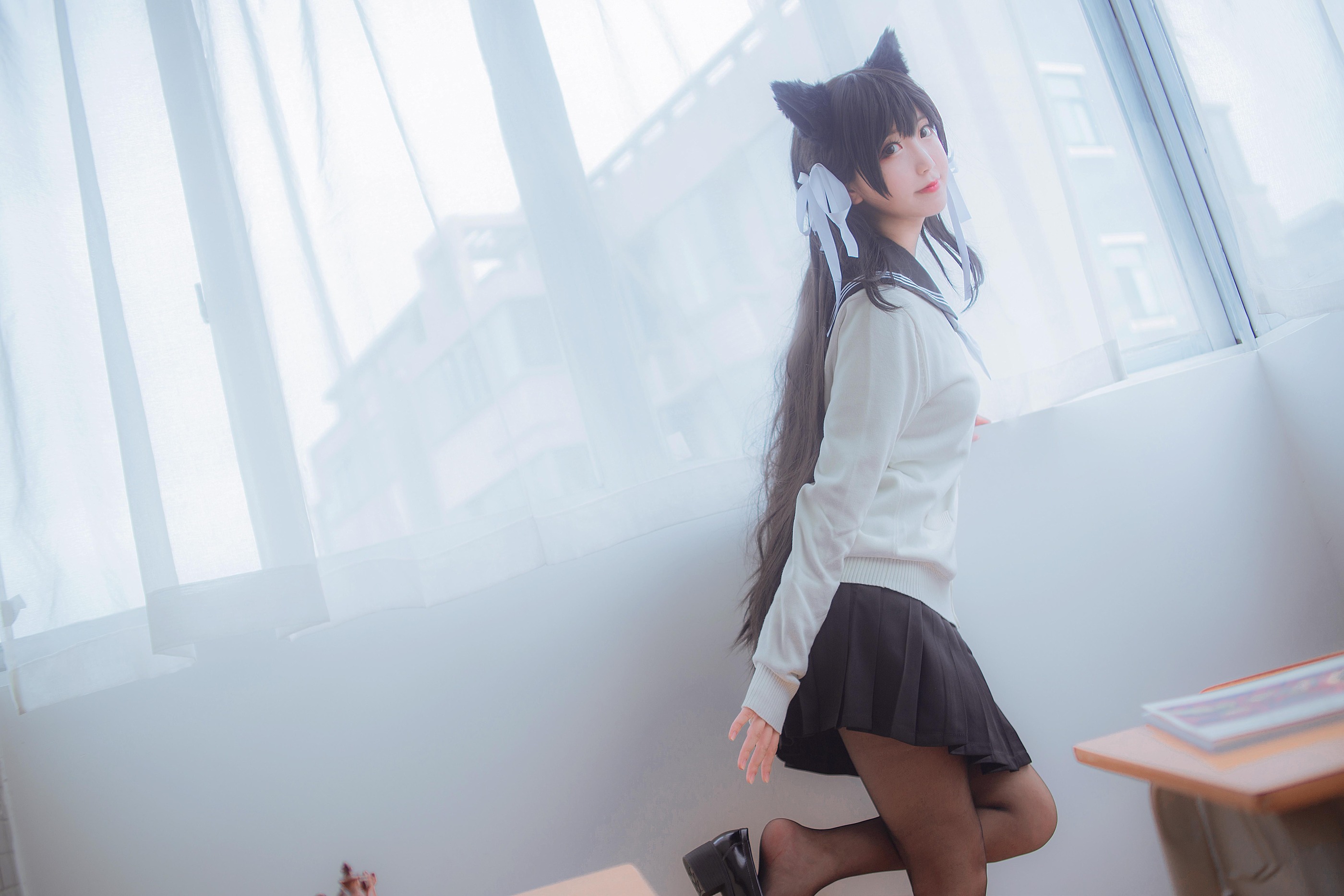 图片[1]-黑川 – NO.019 獒犬本-校服[30P]-XikXak